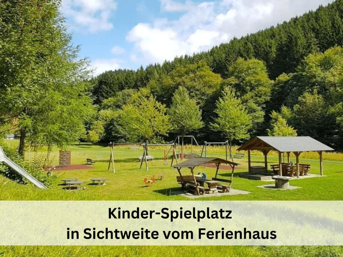Ferienhaus Grimme - 350M2, 18 Betten - Mit Indoorspielplatz, Pool, Grosser Terrasse, Grill, Sauna, Kicker, Dart, Uvm - Ideal Fuer Familien Schmallenberg Exterior photo