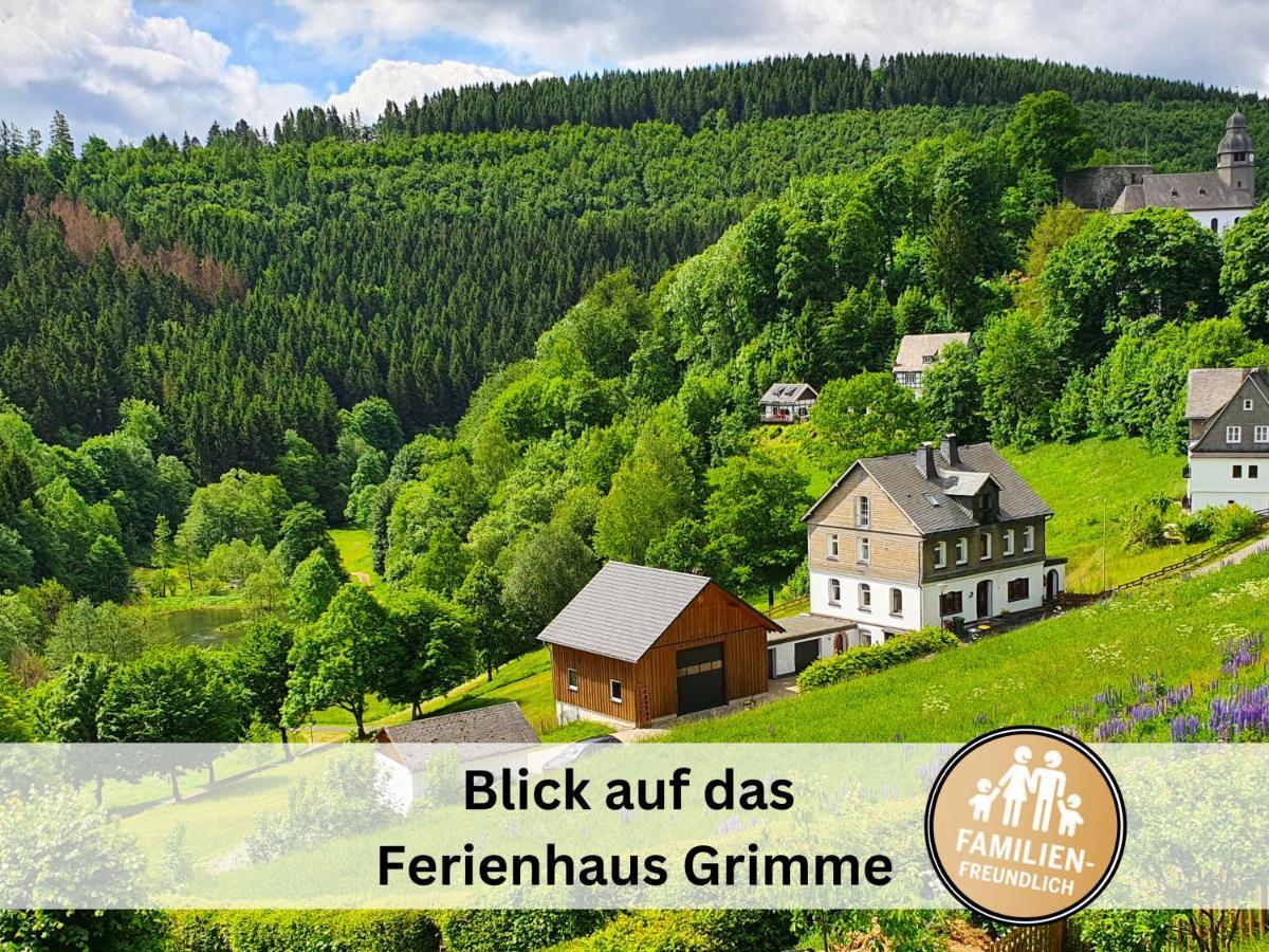 Ferienhaus Grimme - 350M2, 18 Betten - Mit Indoorspielplatz, Pool, Grosser Terrasse, Grill, Sauna, Kicker, Dart, Uvm - Ideal Fuer Familien Schmallenberg Exterior photo