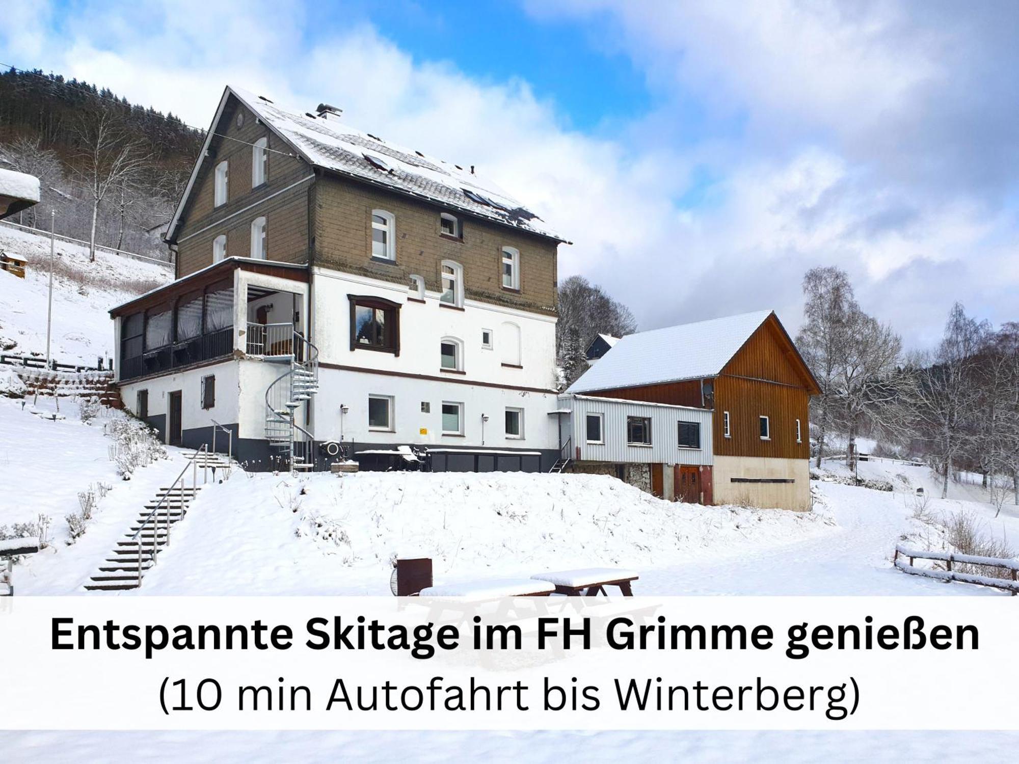 Ferienhaus Grimme - 350M2, 18 Betten - Mit Indoorspielplatz, Pool, Grosser Terrasse, Grill, Sauna, Kicker, Dart, Uvm - Ideal Fuer Familien Schmallenberg Exterior photo